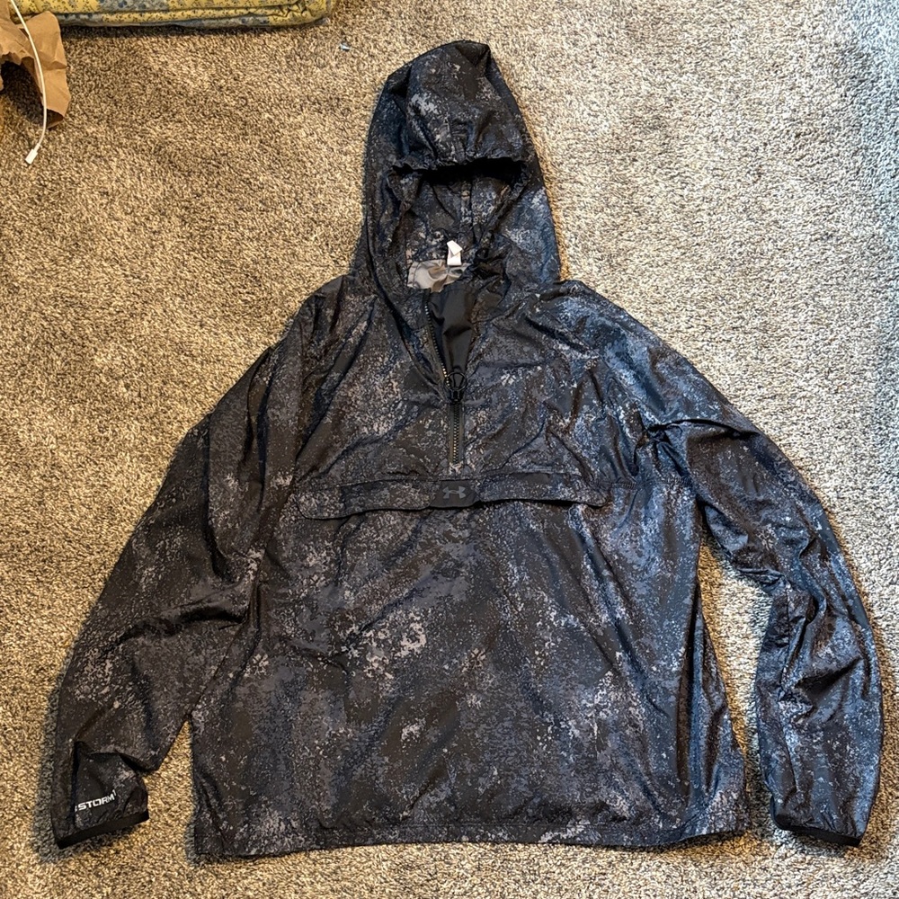 Under Armour Black and Gray Storm Jacket